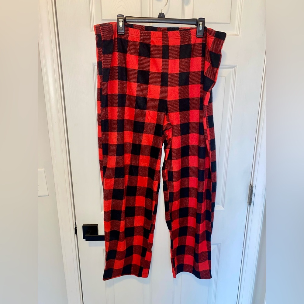 Plaid Fleece Pajama Pants